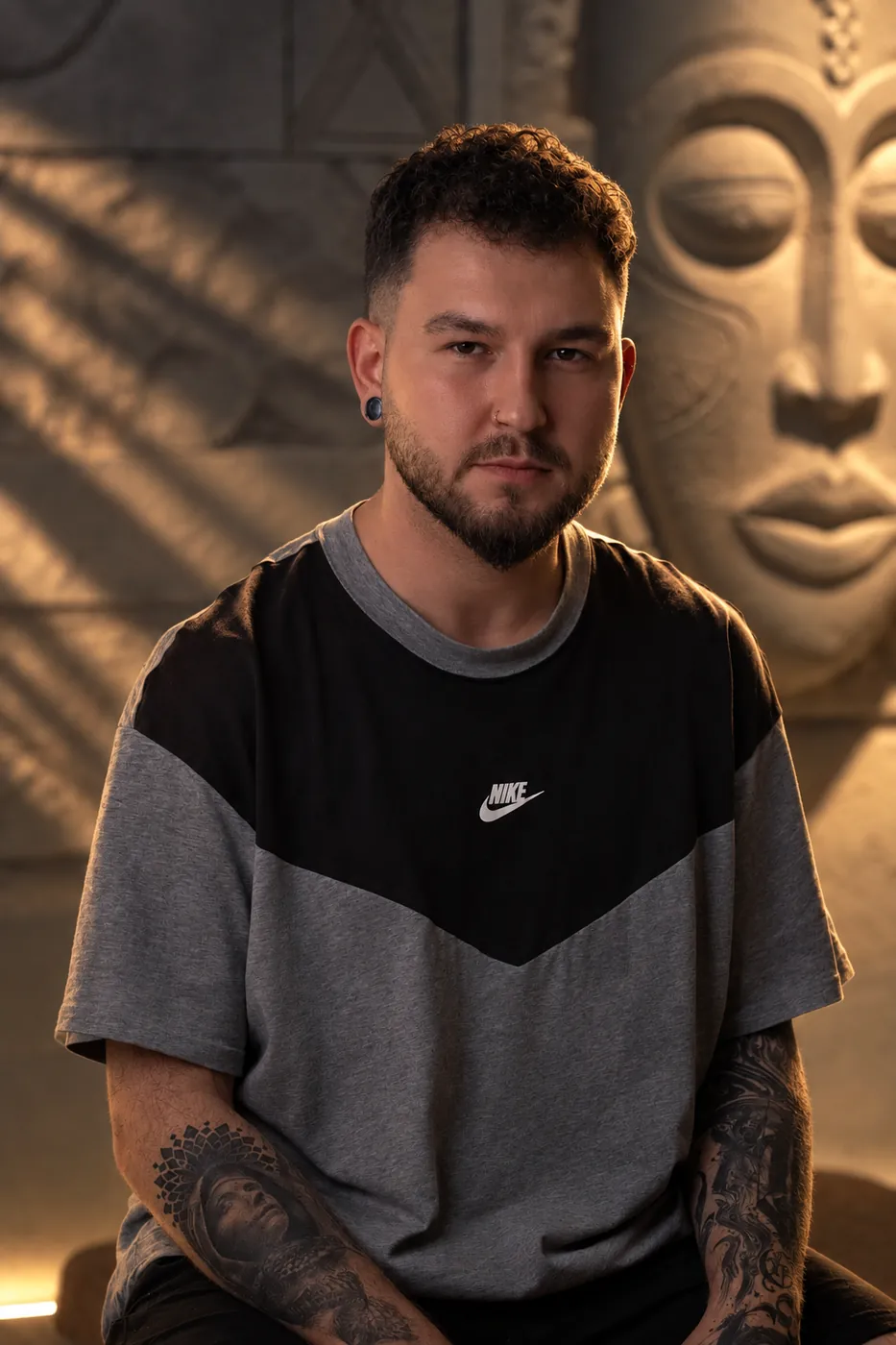 Emir Çankaya, piercing artist at NEXA Istanbul