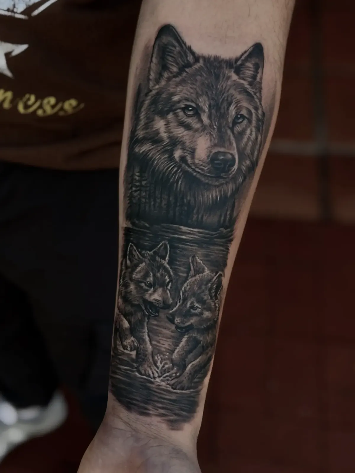 Siyah Beyaz Dövme (Black & Grey) dövme stili örneği — NEXA Atelier