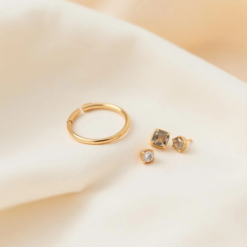 14K Altın piercing takısı — NEXA Atelier