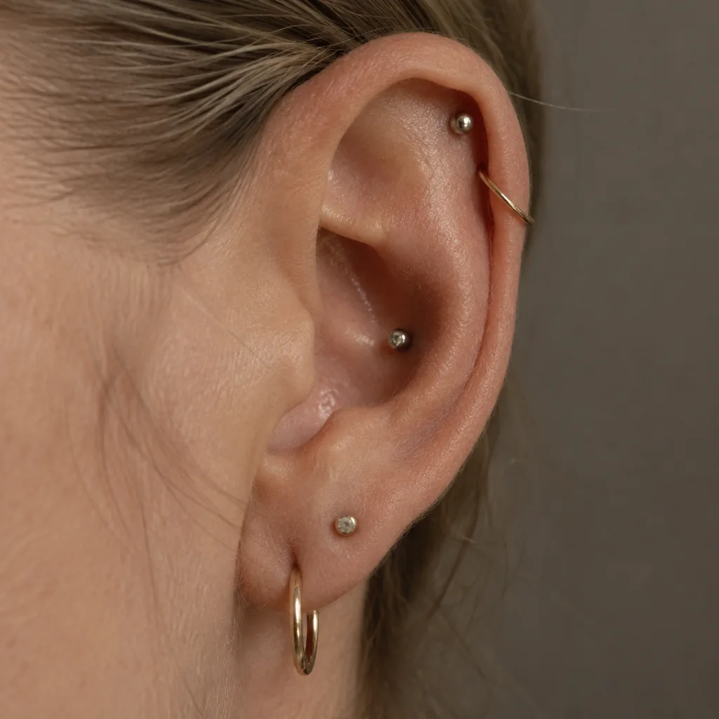 Kulak piercing örneği — NEXA Atelier