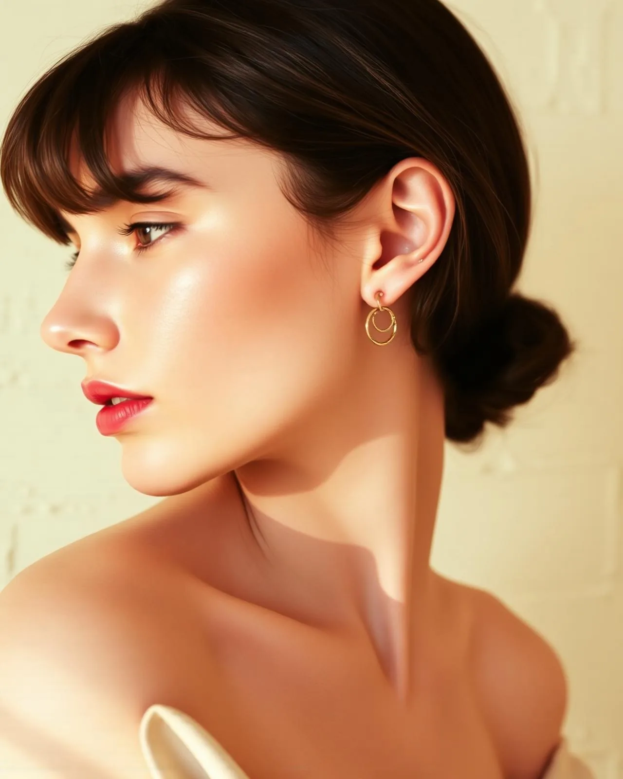 Küratörlü piercing kompozisyonu